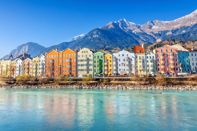 Views of beautiful Innsbruck