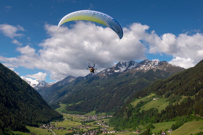 Sobrevolando el Tirol