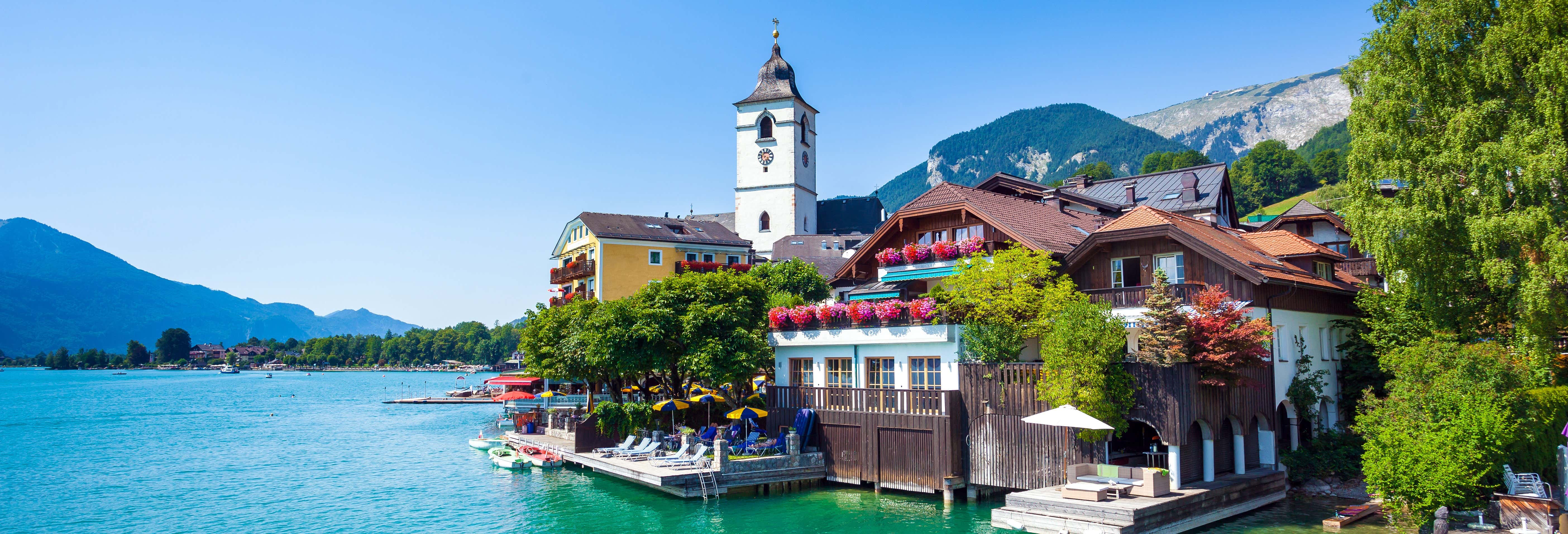 Excursion aux lacs et aux montagnes de Salzkammergut  de 