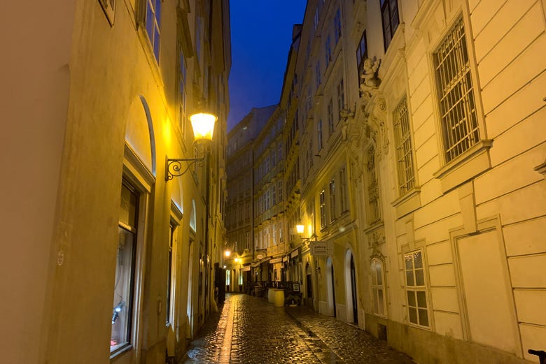 Une ruelle obscure 