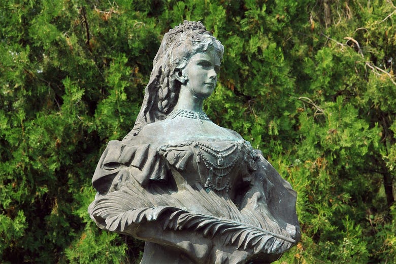 Estatua de la emperatriz Sissi