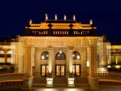 Kursalon at night time