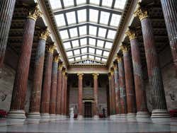 Inside the Austrian Parliament building