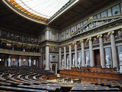 Inside The Austrian Parliament in Vienna