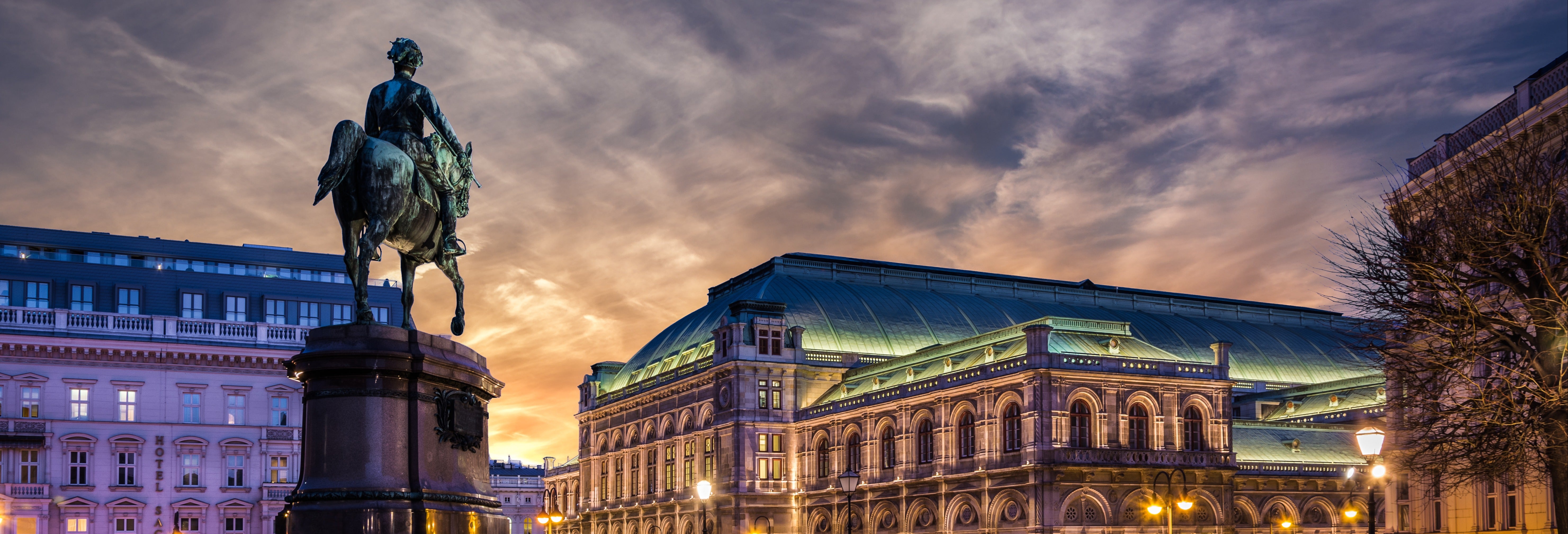 Tour panoramico serale di Vienna