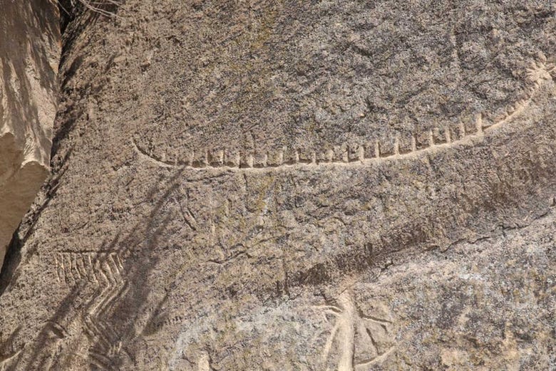 Les pétroglyphes de Gobustan 