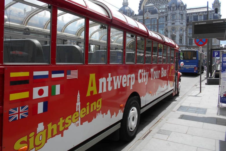 Bus touristique d'Anvers