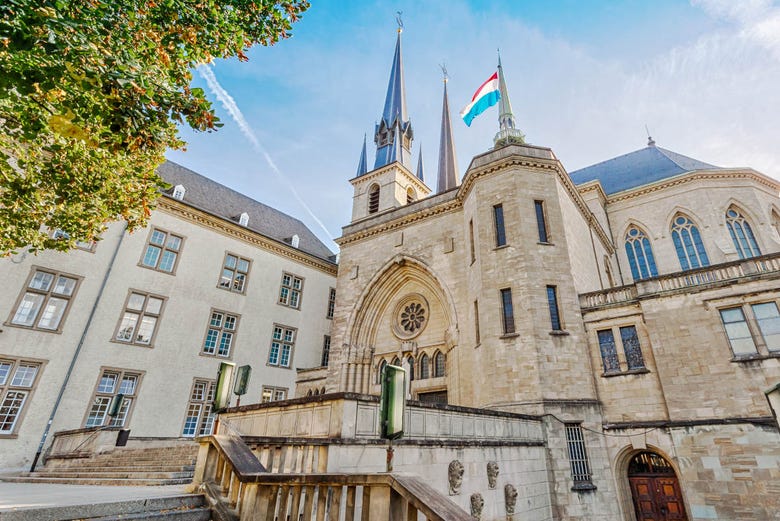 Notre Dame Cathedral in Luxembourg