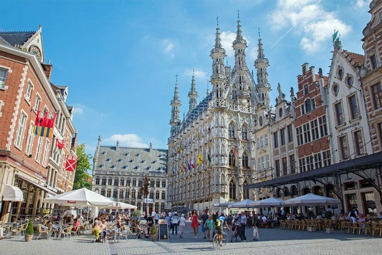Main square in Leuven