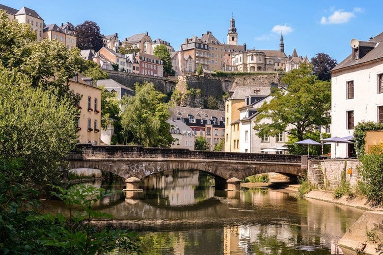Luxembourg, capital of the Grand Duchy of the same name
