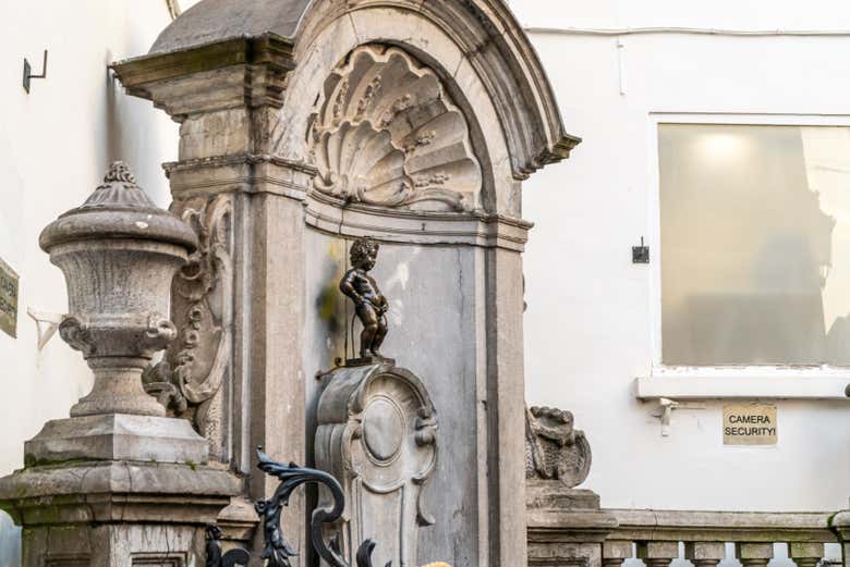 Manneken Pis en Bruselas