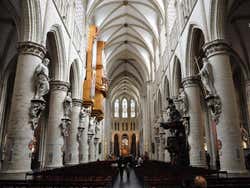 Brussels Cathedral, inside