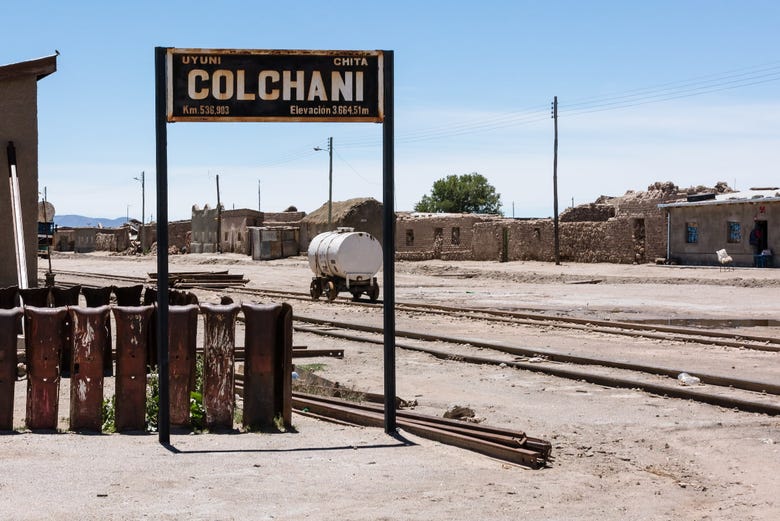 Le village de Colchani 
