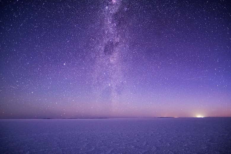 salar de uyuni night