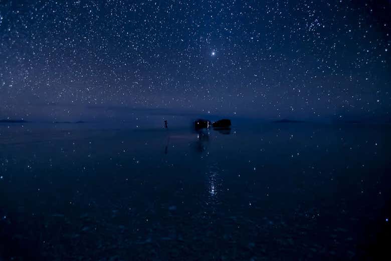 salar de uyuni night