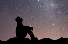 Observação de estrelas no salar de Uyuni