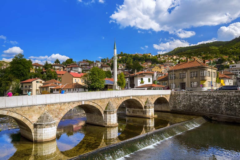 The old town of Sarajevo