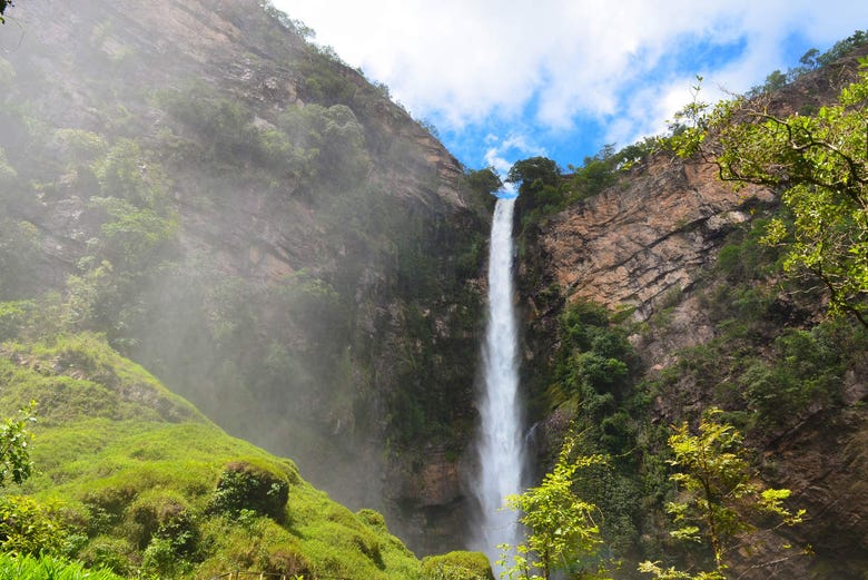 Itiquira waterfall