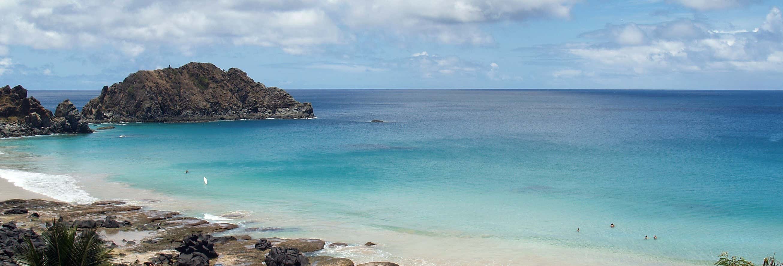Prancha submarina em Fernando de Noronha