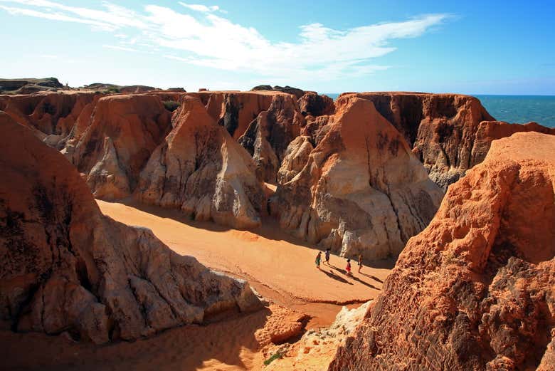 Excursão a Morro Branco e Praia das Fontes saindo de Fortaleza