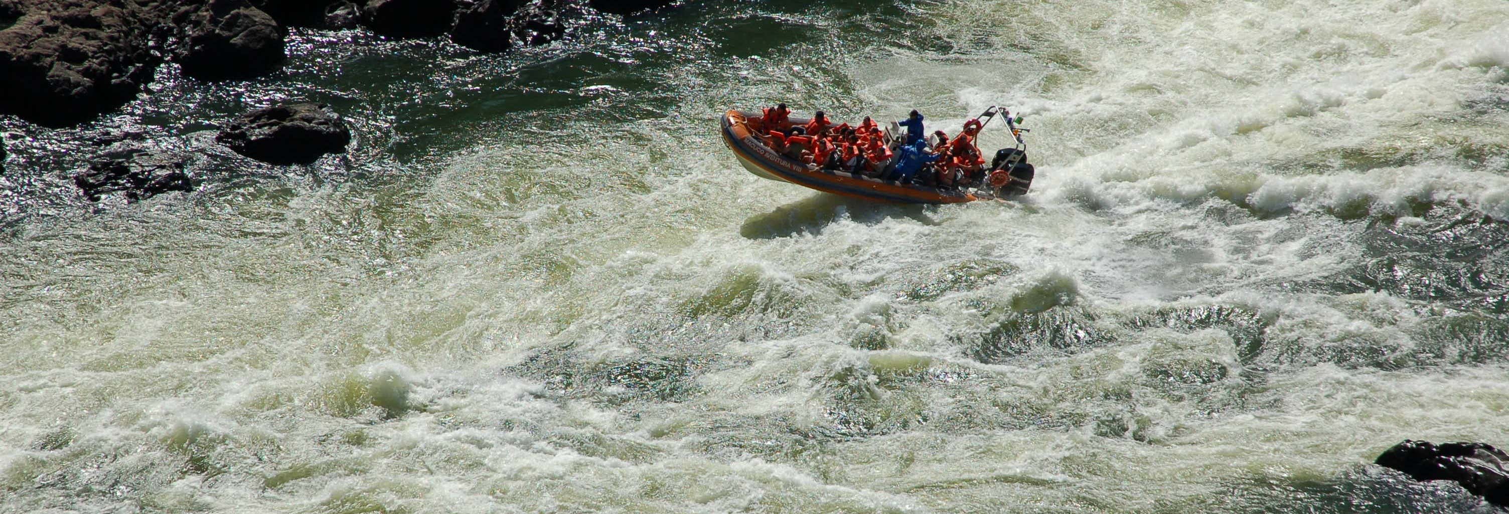 Tour di avventura a Macuco Safari + Rafting