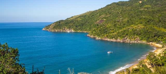 Passeio de barco às praias da Fome e Jabaquara