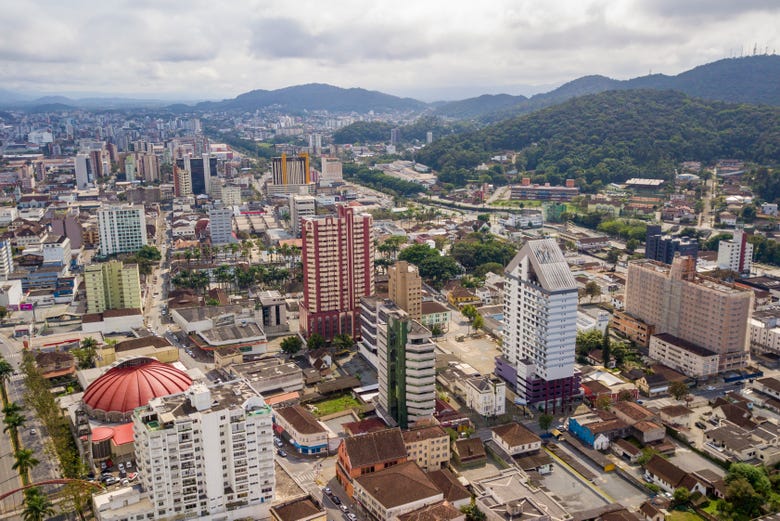 Vistas da cidade de Joinville