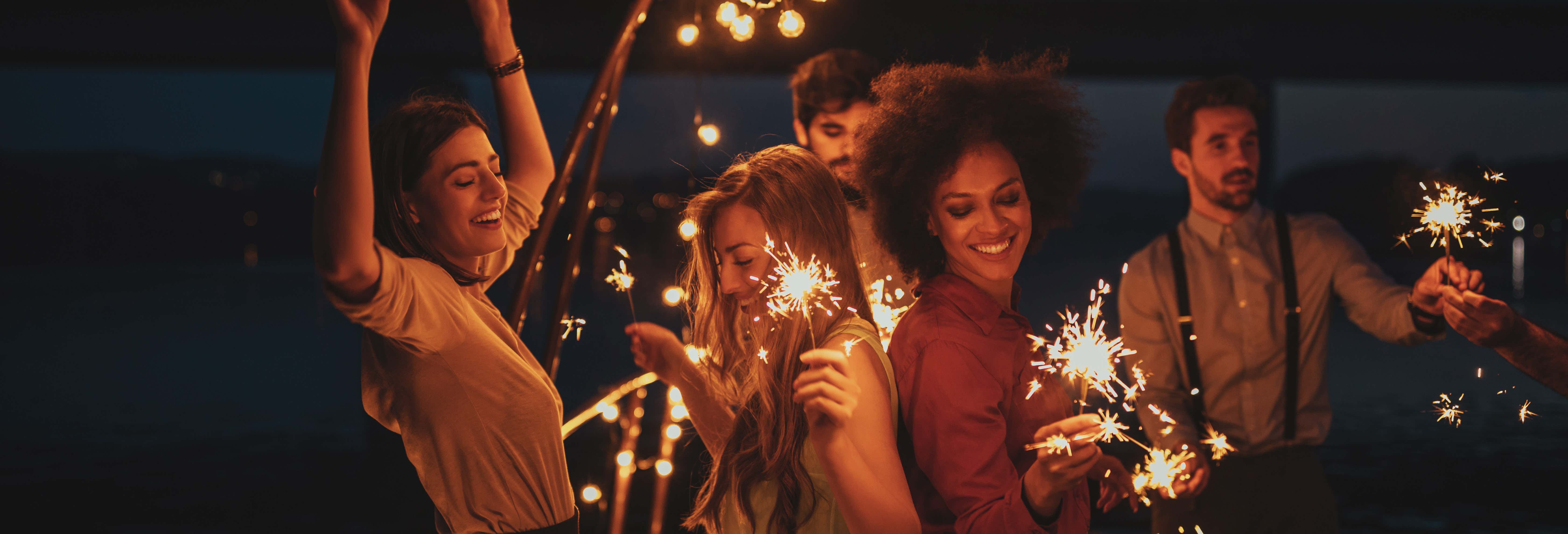 Festa de barco pelo Rio de Janeiro