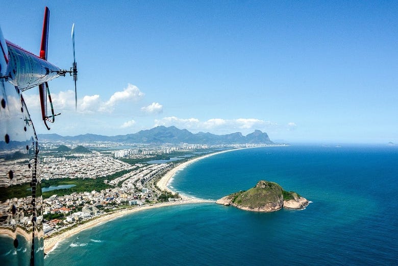 Tour por Río de Janeiro en helicóptero