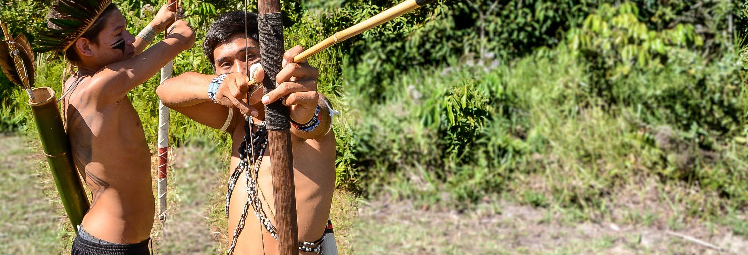 Visita a la tribu guaraní Ribeirão Silveira