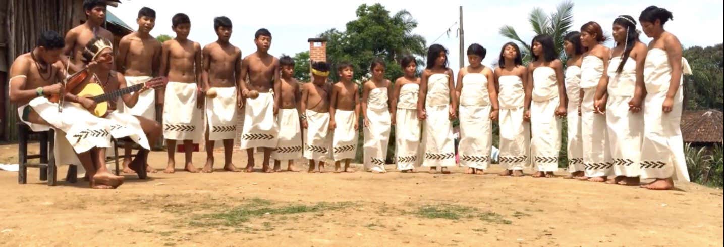 Visita à tribo guarani Tenondé Porã