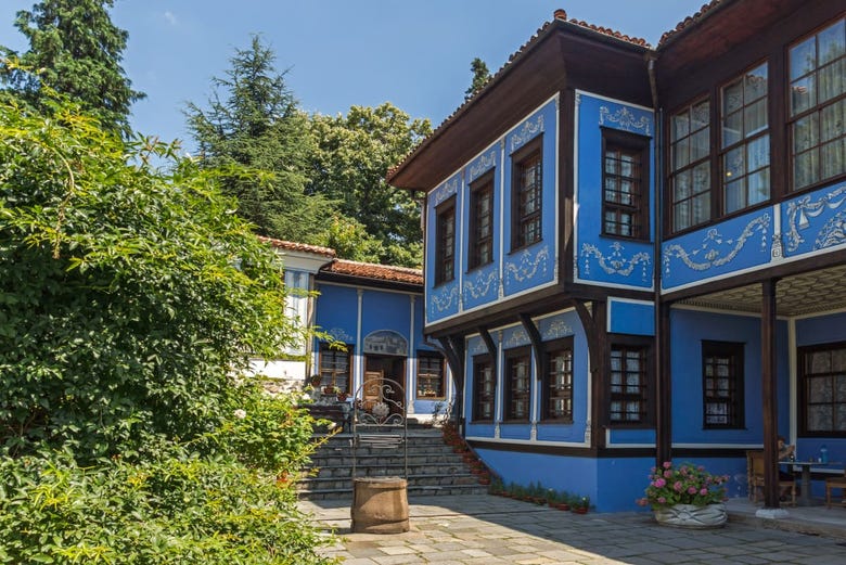 Architettura tipica di Plovdiv