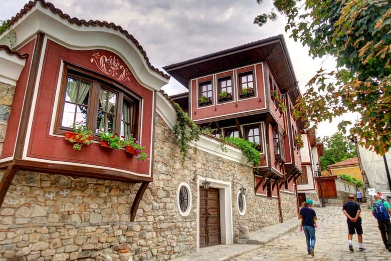 The streets of Plovdiv
