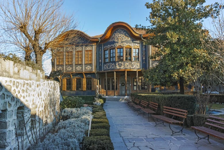 Les maisons pittoresques de Plovdiv
