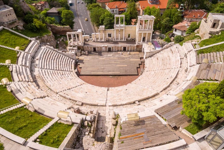 Visitez le théâtre romain de Plovdiv