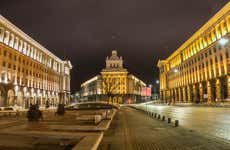 Tour nocturno privado por Sofía con cena