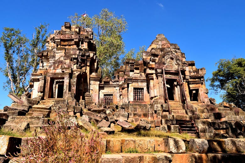 Antico tempio di Wat Ek Phnom