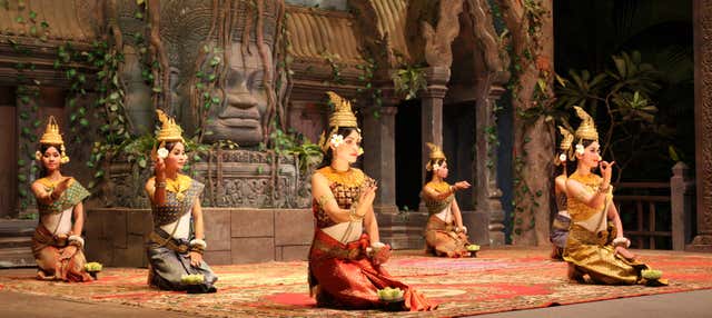 Cena e spettacolo di danza Apsara