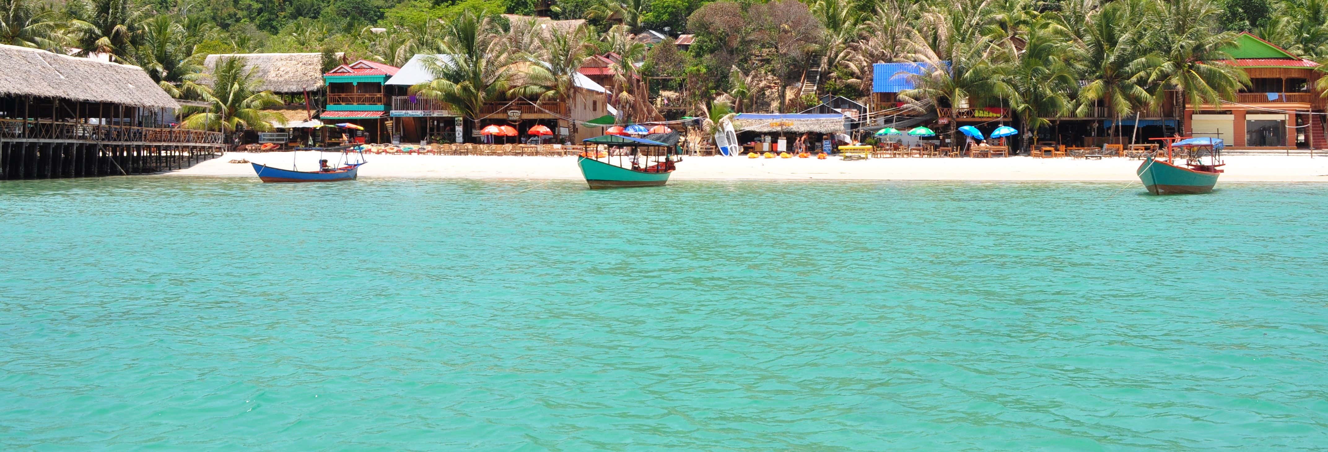 Crucero por la costa de Sihanoukville