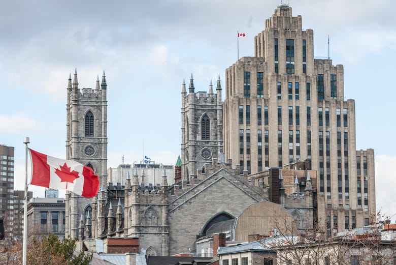 Scorcio del centro storico di Montréal 