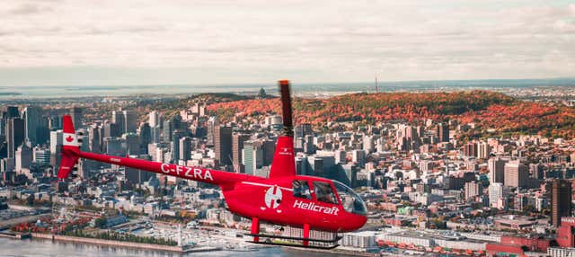 Paseo en helicóptero por Montreal