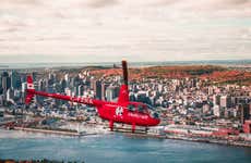 Passeio de helicóptero por Montreal
