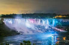 Excursión nocturna a las Cataratas del Niágara