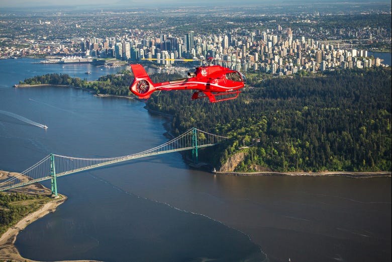 helicopter tour vancouver