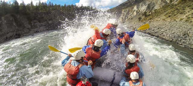 Rafting no rio Elaho