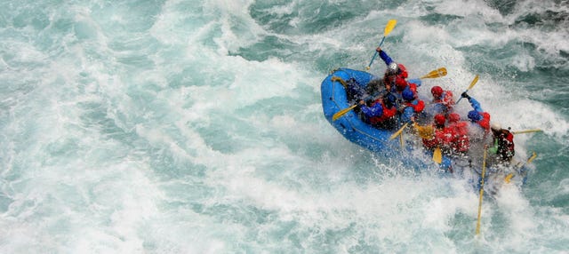 Rafting en el río Elaho
