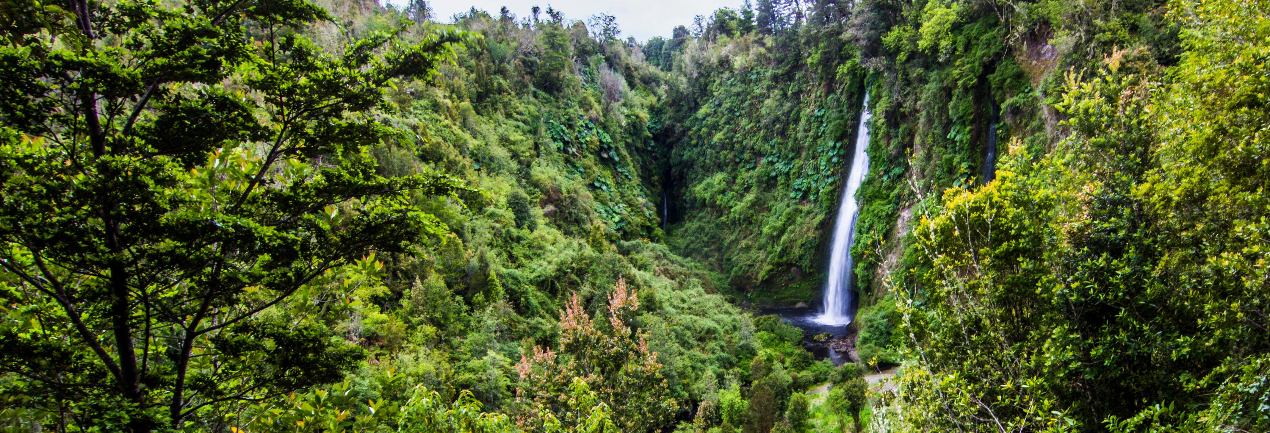Parque Chaiguen, Aucar e cascatas de Tocoihue