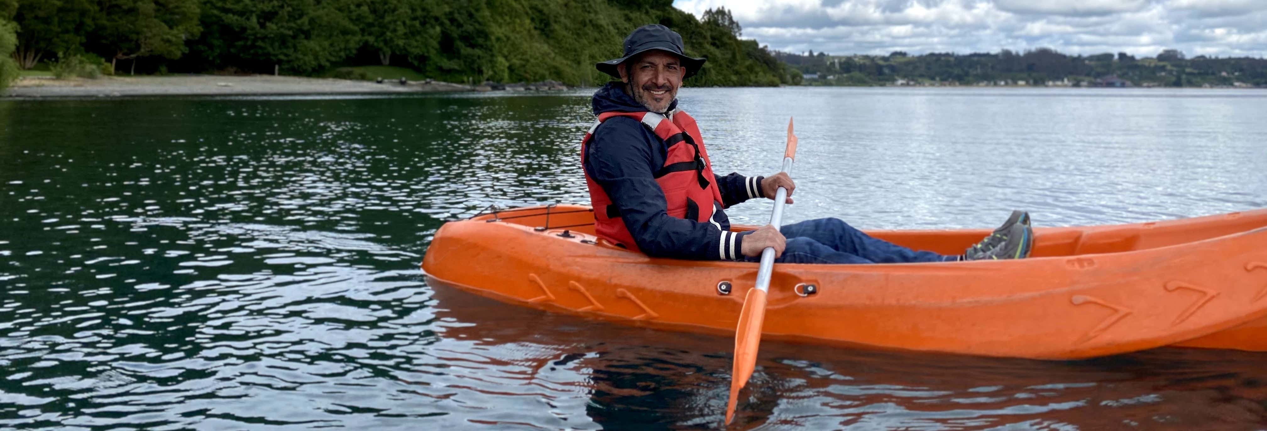 Tour en kayak por el lago Llanquihue + Avistamiento de aves