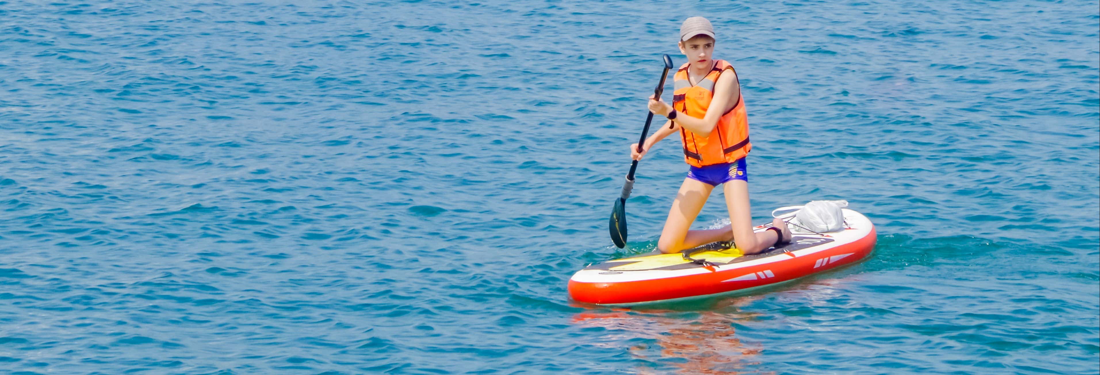 Curso de paddle surf en la laguna Silvia