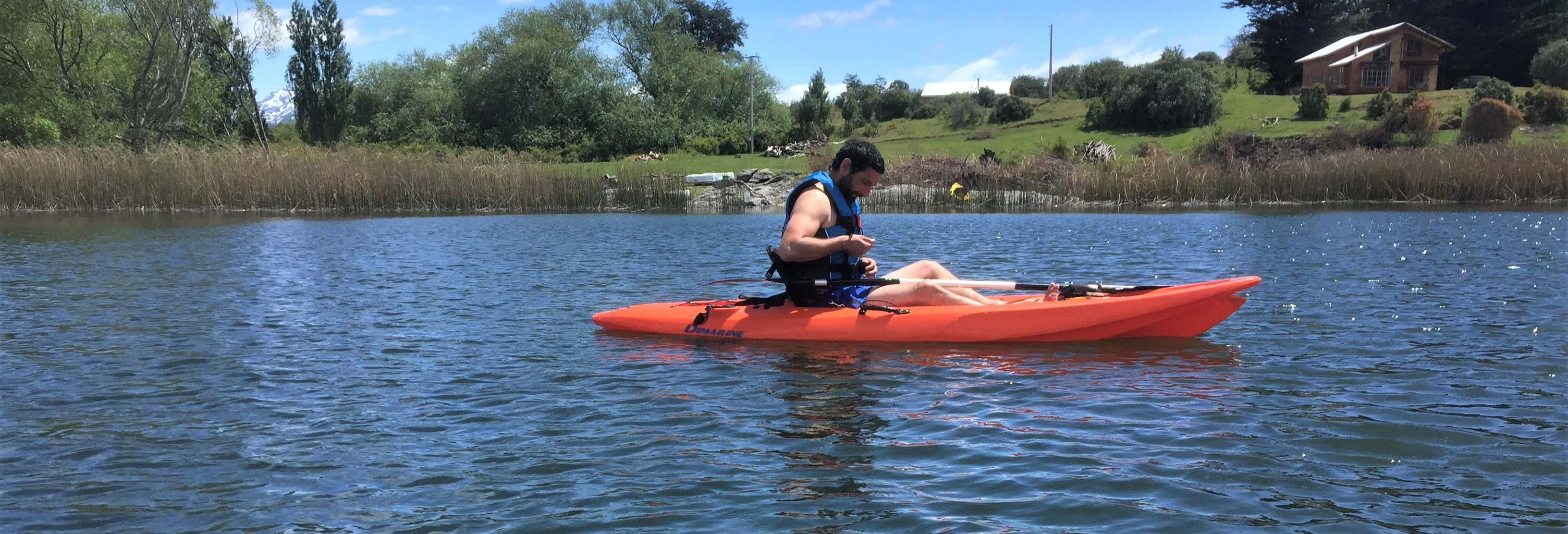 Tour en kayak por la laguna Silvia
